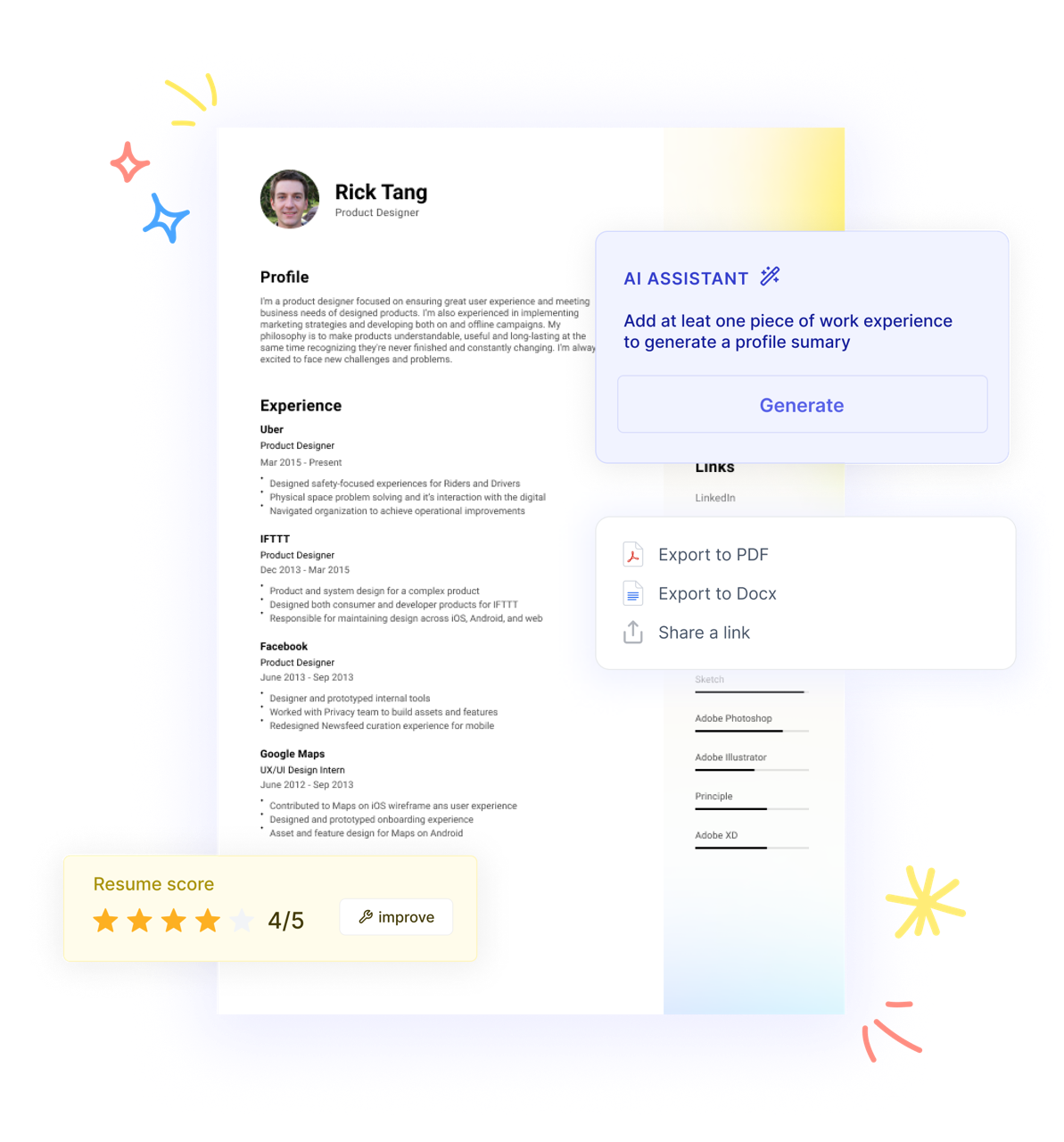 Resume Builder Preview
